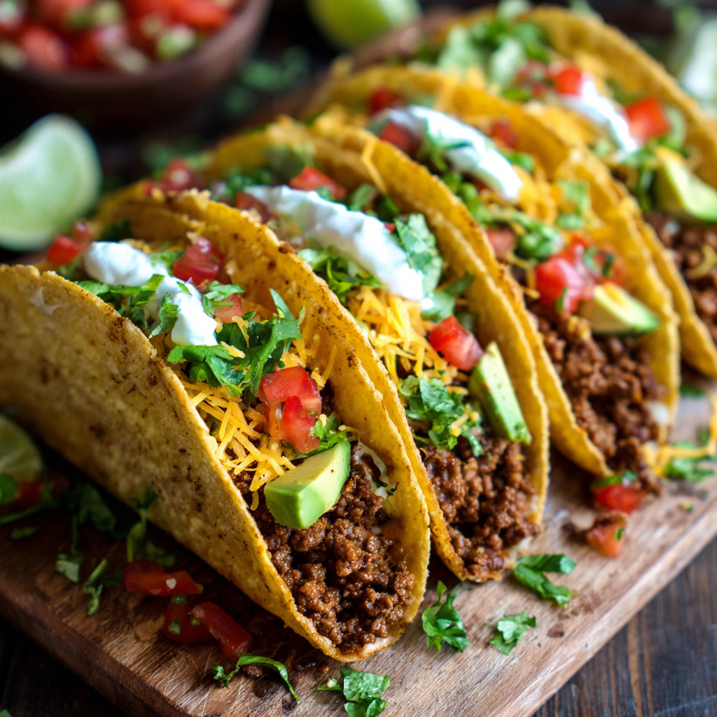 Ground Beef Tacos