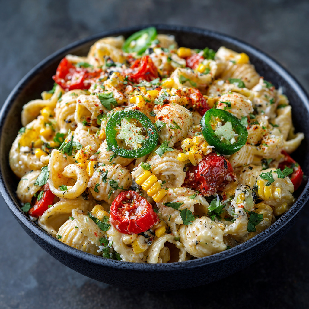Mexican Street Corn Pasta Salad