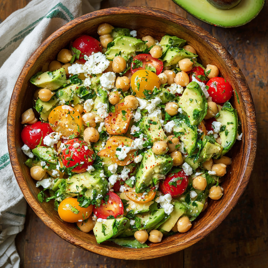 Chickpea Avocado Salad