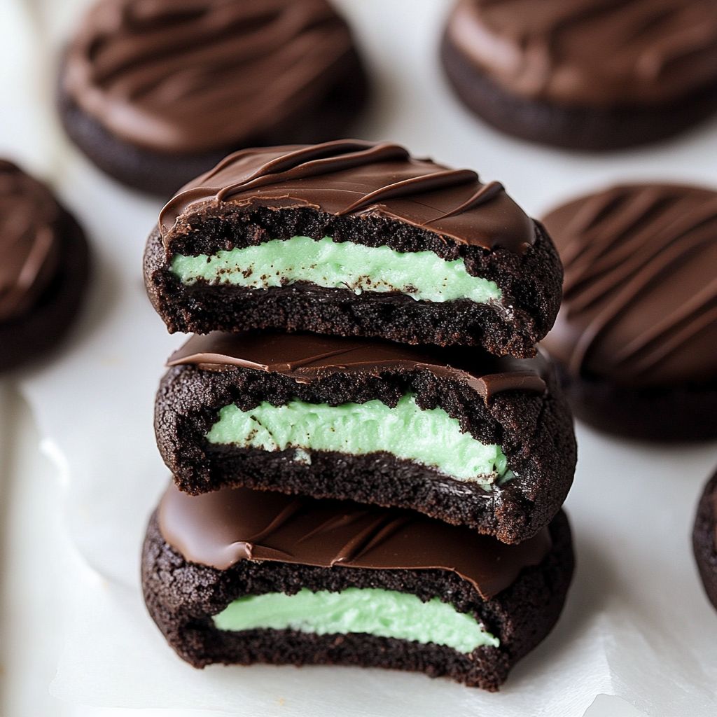 Best Chocolate Mint Cookies