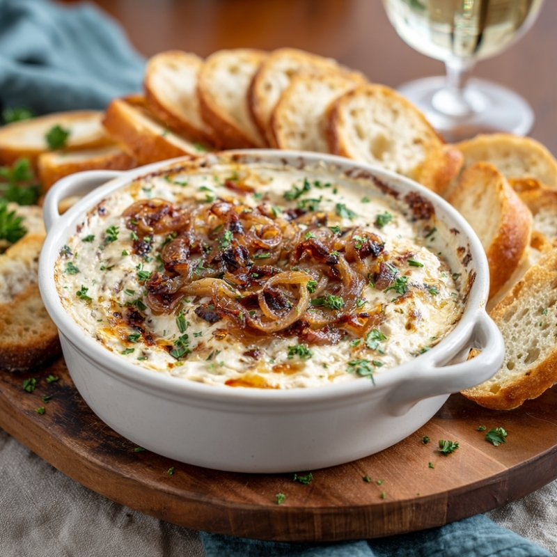 Creamy Caramelized Onion Dip