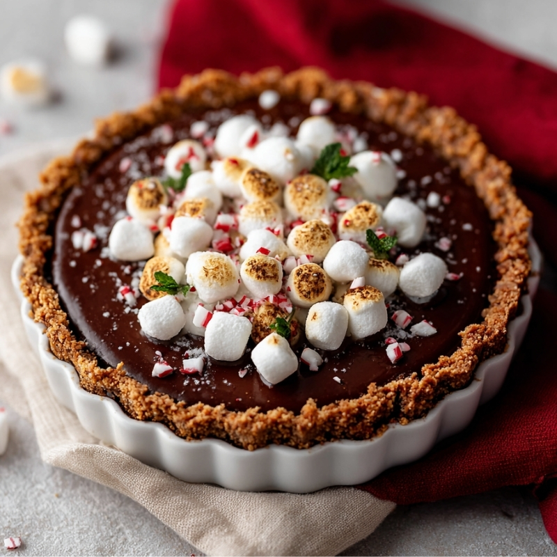 Decadent Hot Chocolate Tart